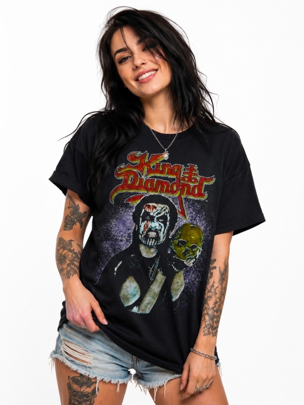 King Diamond Conspiracy Black Metal Shirt